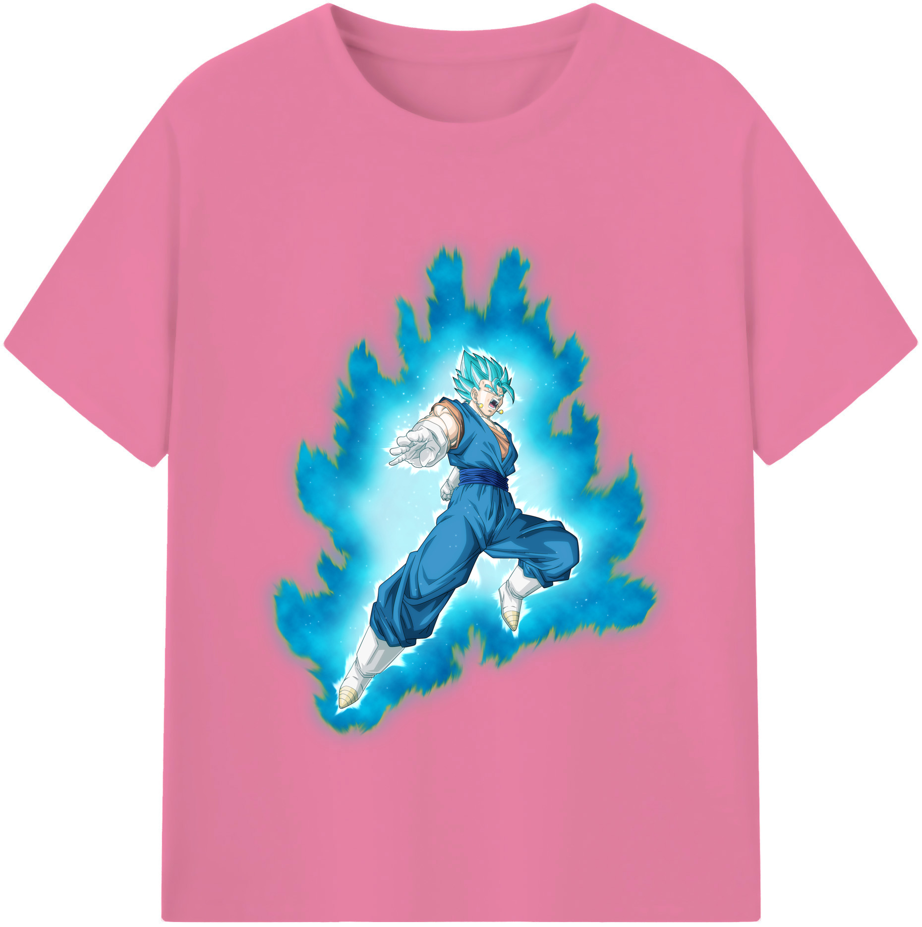 （画像用） ドラゴンボール ベジット DRAGON BALL Vegetto 綿100％半袖Tシャツ（フロントプリント）